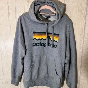 Grey Patagonia hoodie